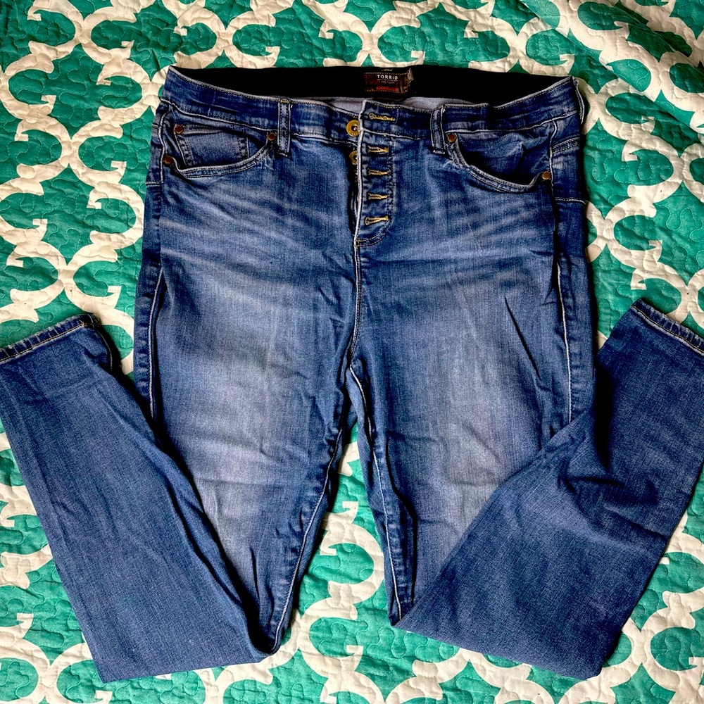 Button Up Jeans Bombshell - image 1